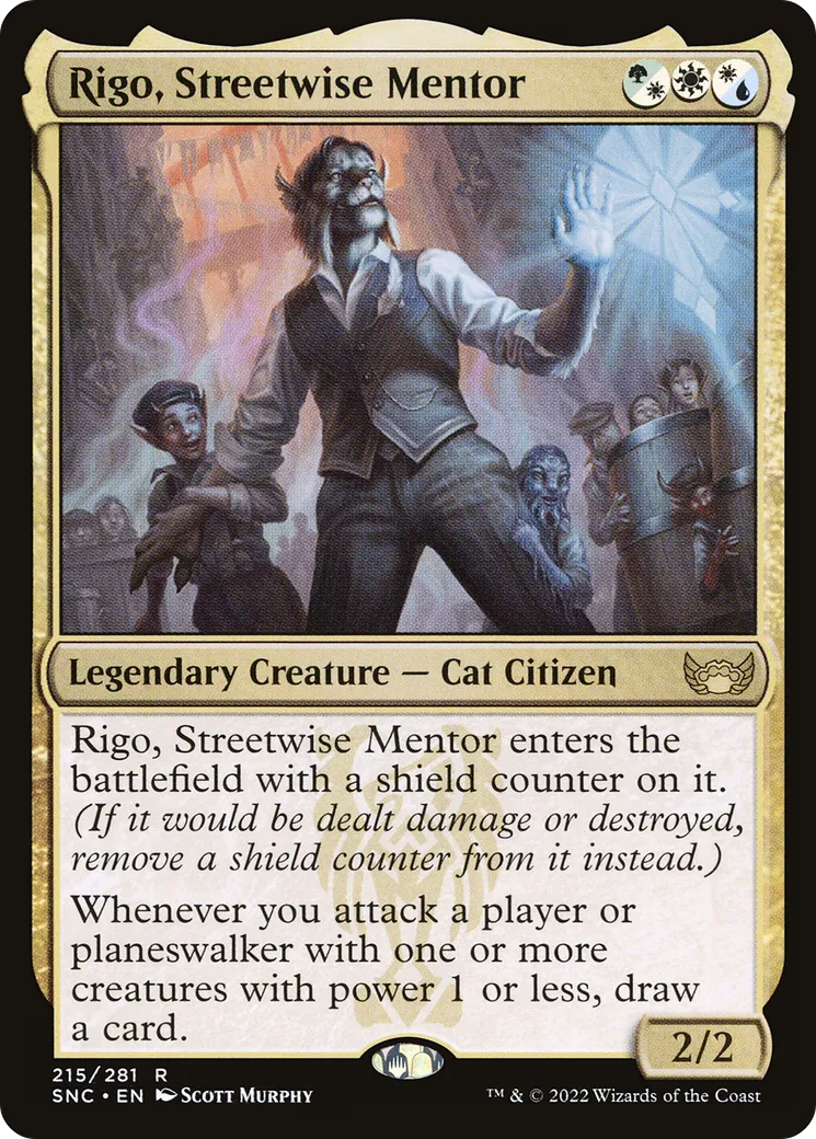 Rigo, mentor des rues — Streets of New Capenna — Magic: The Gathering