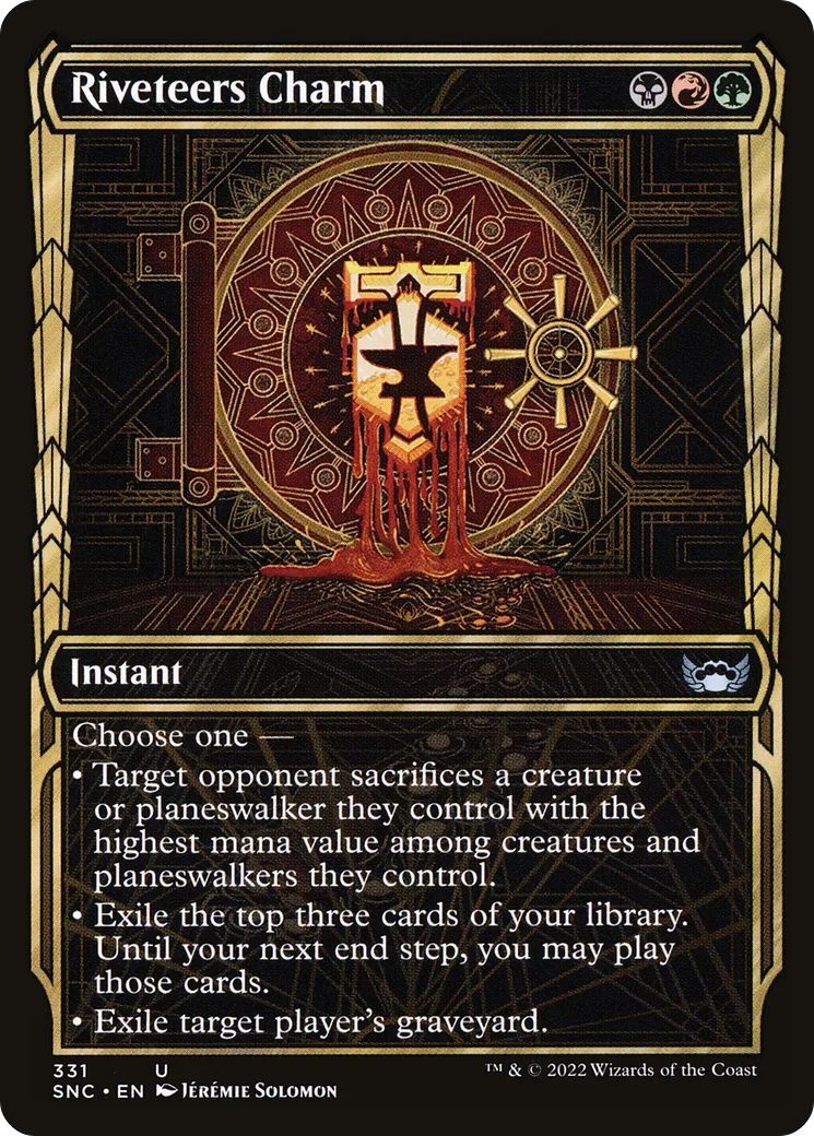 Riveteers Charm — Streets of New Capenna — Magic: The Gathering