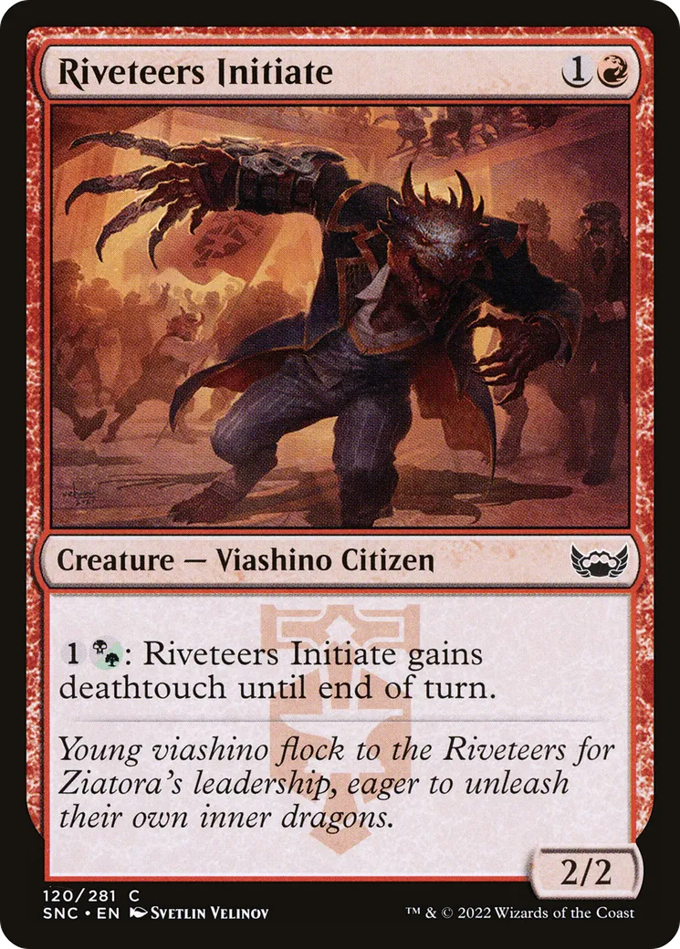 Riveteers Initiate — Streets of New Capenna — Magic: The Gathering