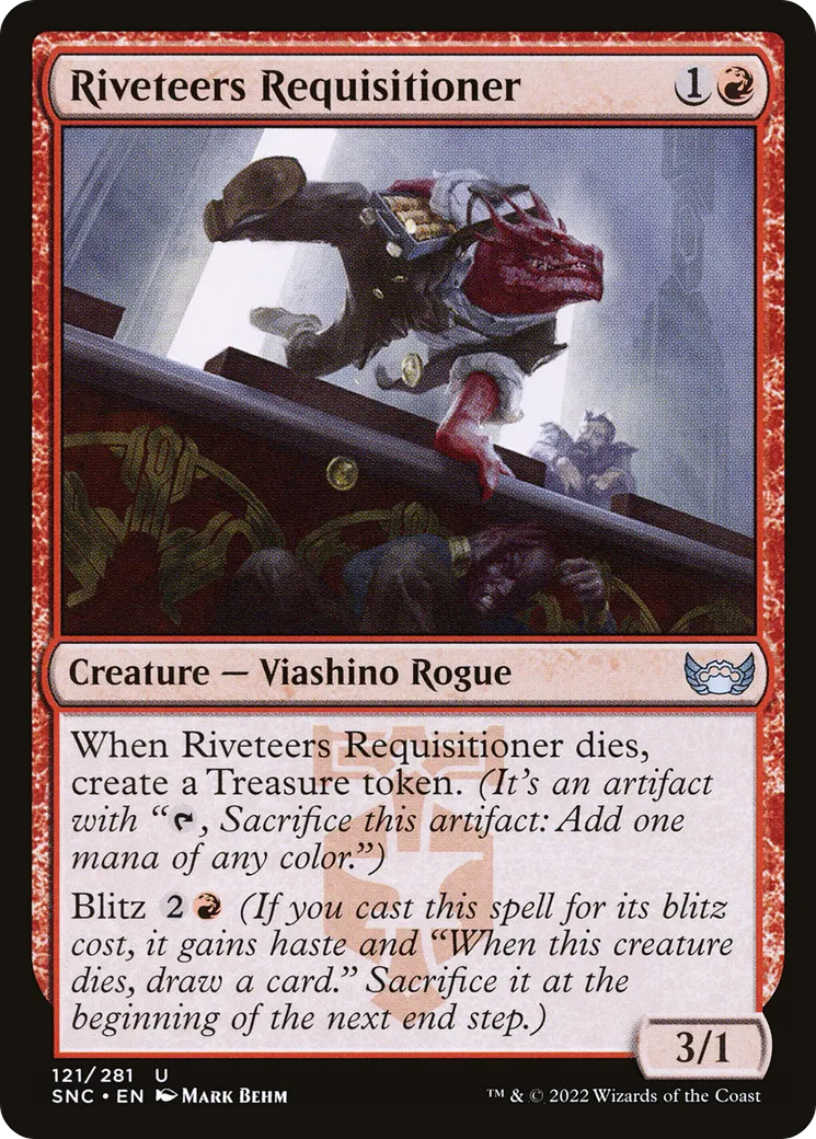 Réquisitionneur des Riveteurs — Streets of New Capenna — Magic: The Gathering