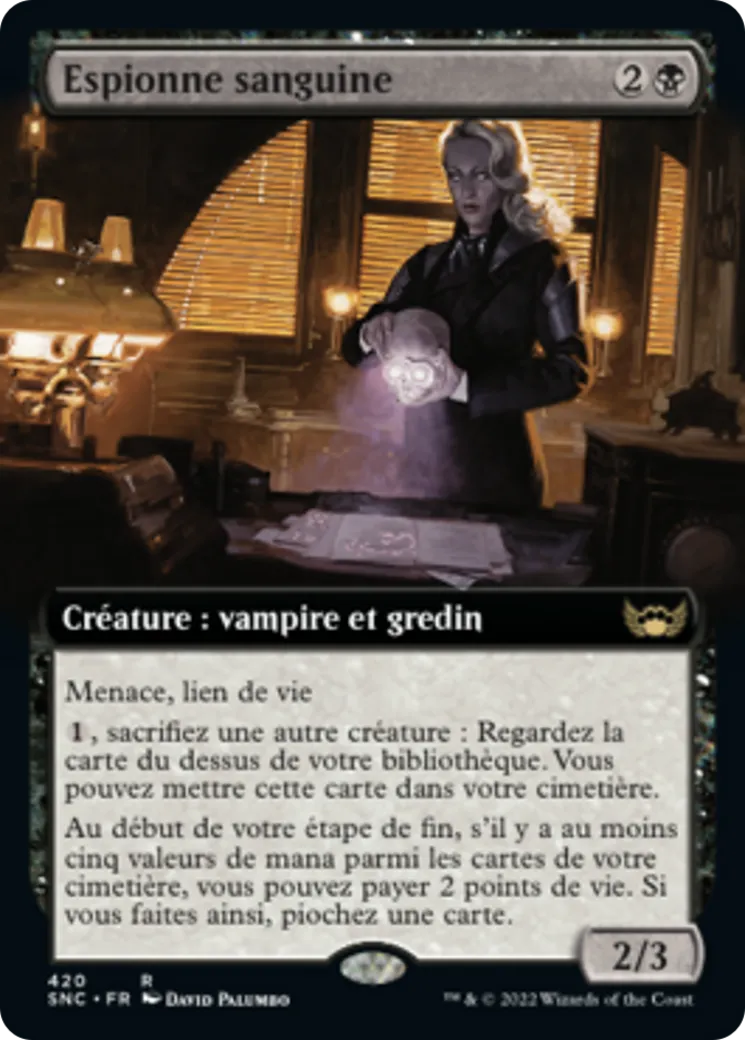 Espionne sanguine — Streets of New Capenna — Magic: The Gathering