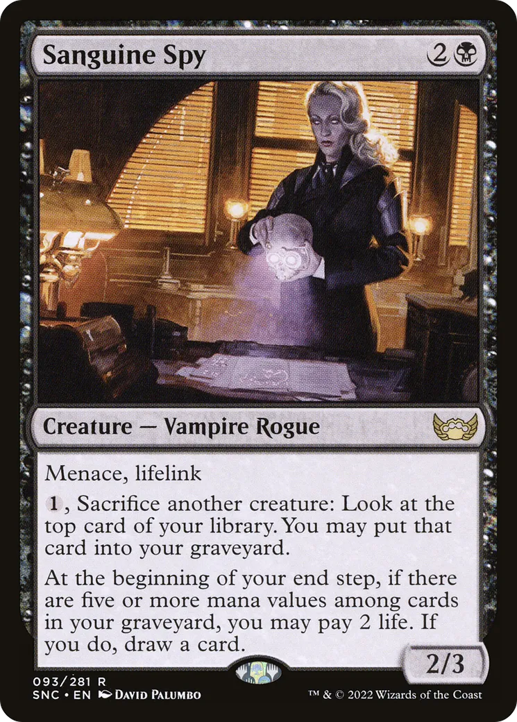 Espionne sanguine — Streets of New Capenna — Magic: The Gathering