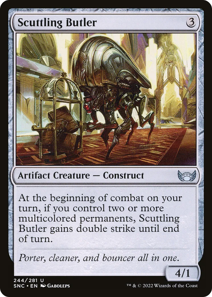 Majordome galopant — Streets of New Capenna — Magic: The Gathering