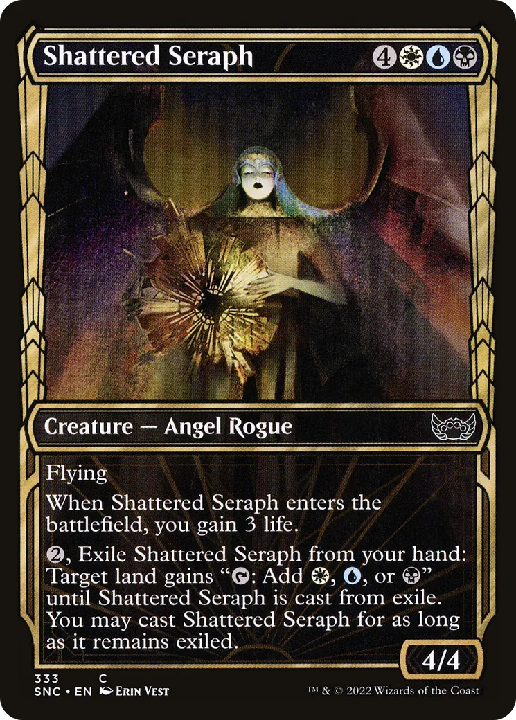 Shattered Seraph — Streets of New Capenna — Magic: The Gathering