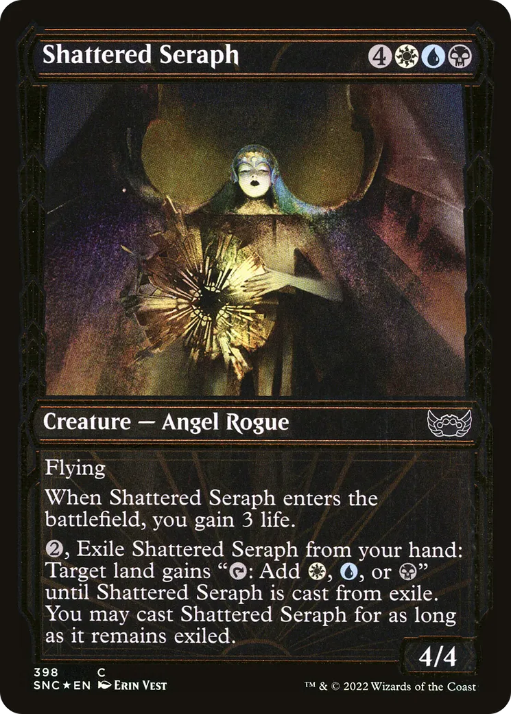 Shattered Seraph — Streets of New Capenna — Magic: The Gathering