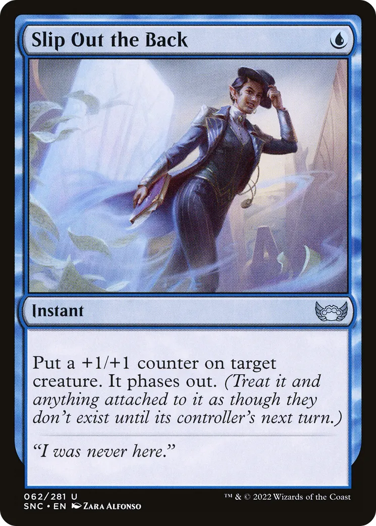 Sortir par derrière — Streets of New Capenna — Magic: The Gathering