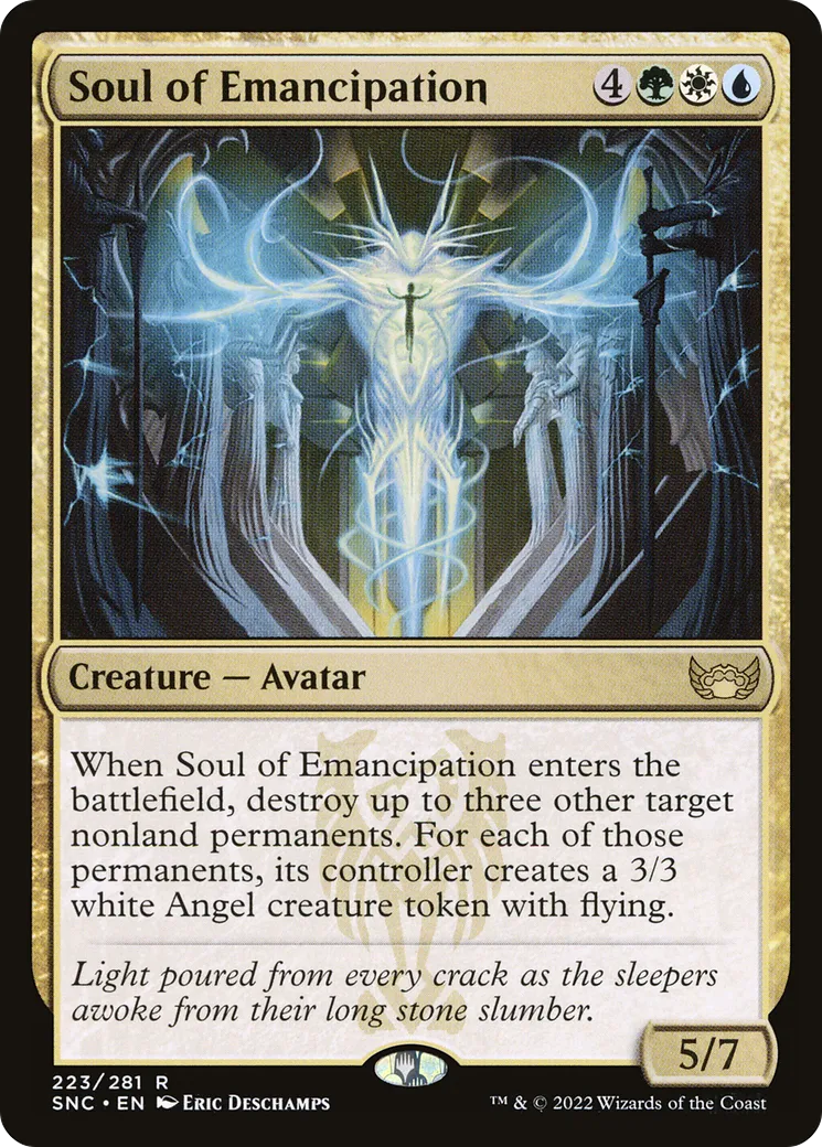 Âme de l'émancipation — Streets of New Capenna — Magic: The Gathering