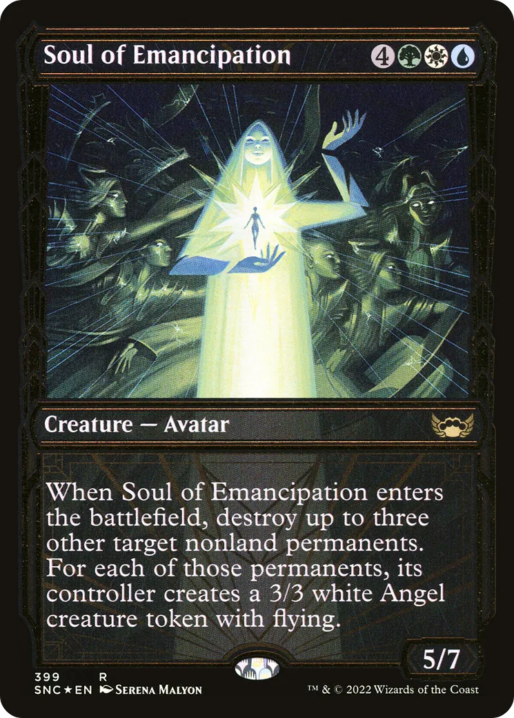 Soul of Emancipation from Streets of New Capenna - Magic: The Gathering