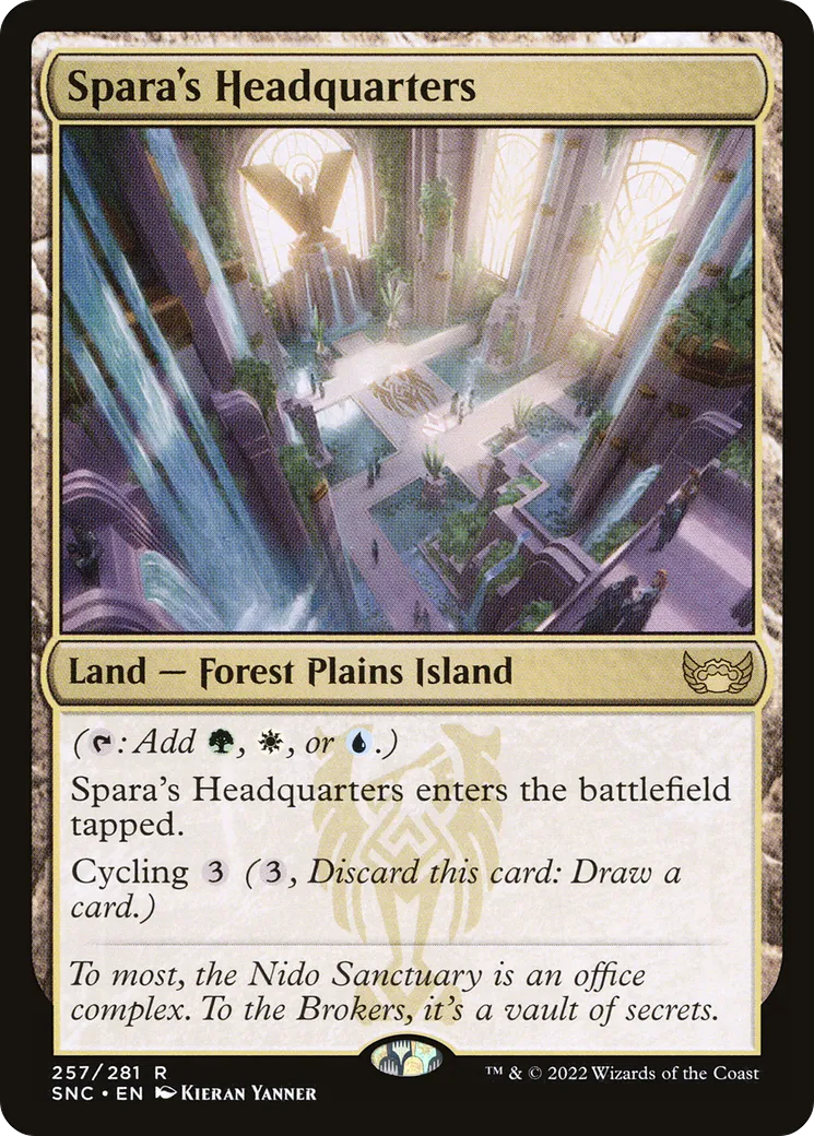 Spara's Headquarters — Streets of New Capenna — Magic: The Gathering