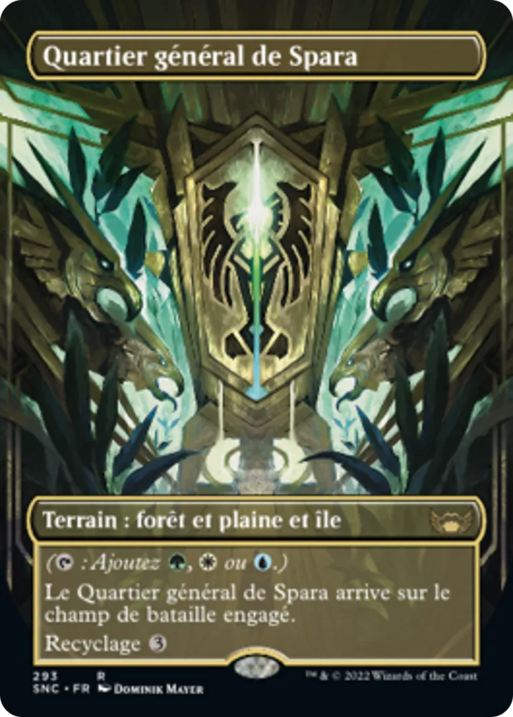 Quartier général de Spara — Streets of New Capenna — Magic: The Gathering