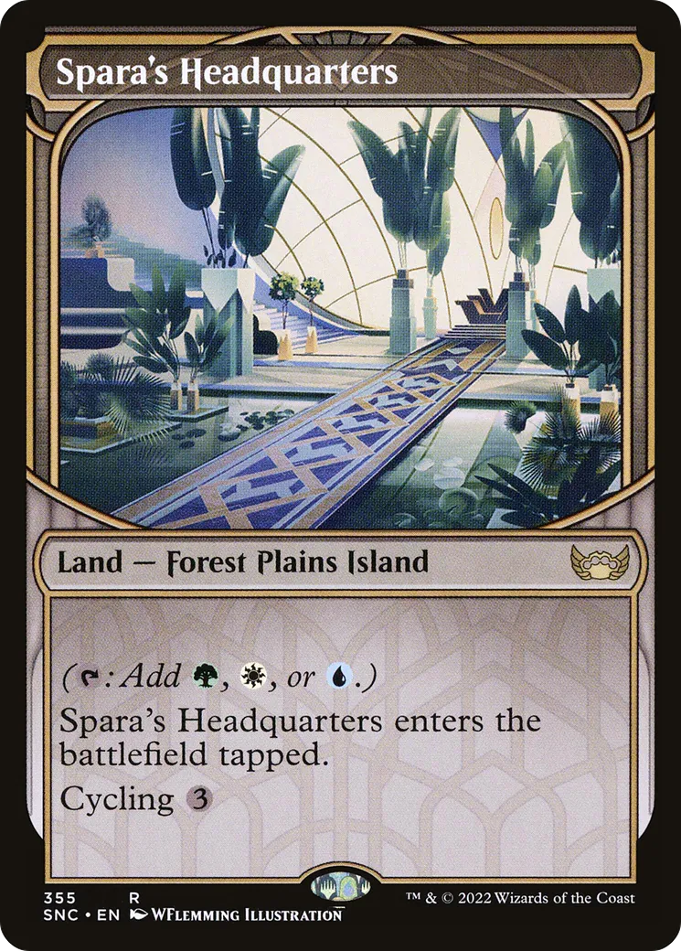 Quartier général de Spara — Streets of New Capenna — Magic: The Gathering