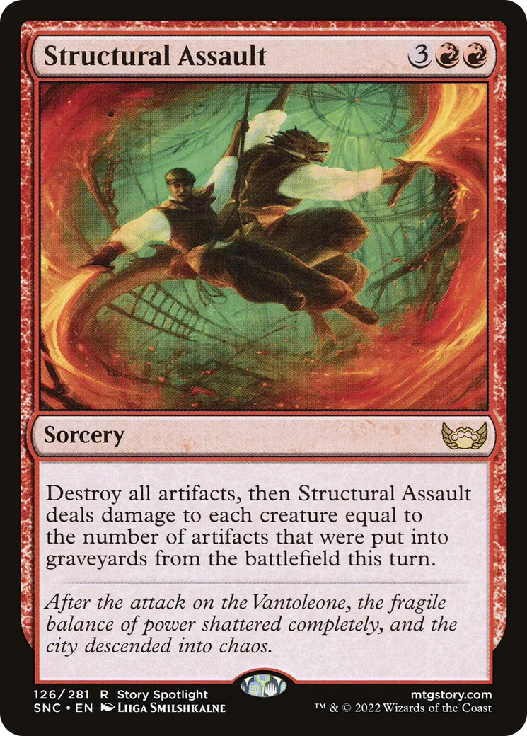 Structural Assault — Streets of New Capenna — Magic: The Gathering