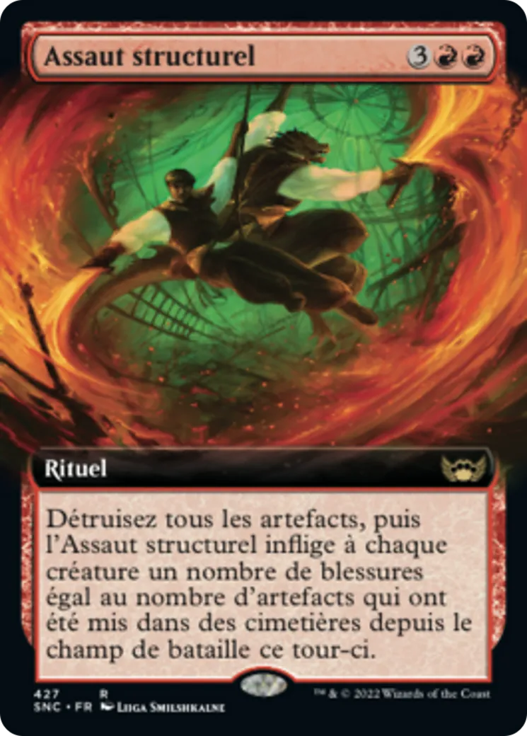 Assaut structurel — Streets of New Capenna — Magic: The Gathering