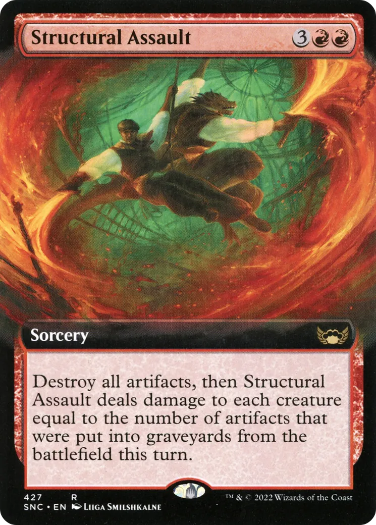Assaut structurel — Streets of New Capenna — Magic: The Gathering