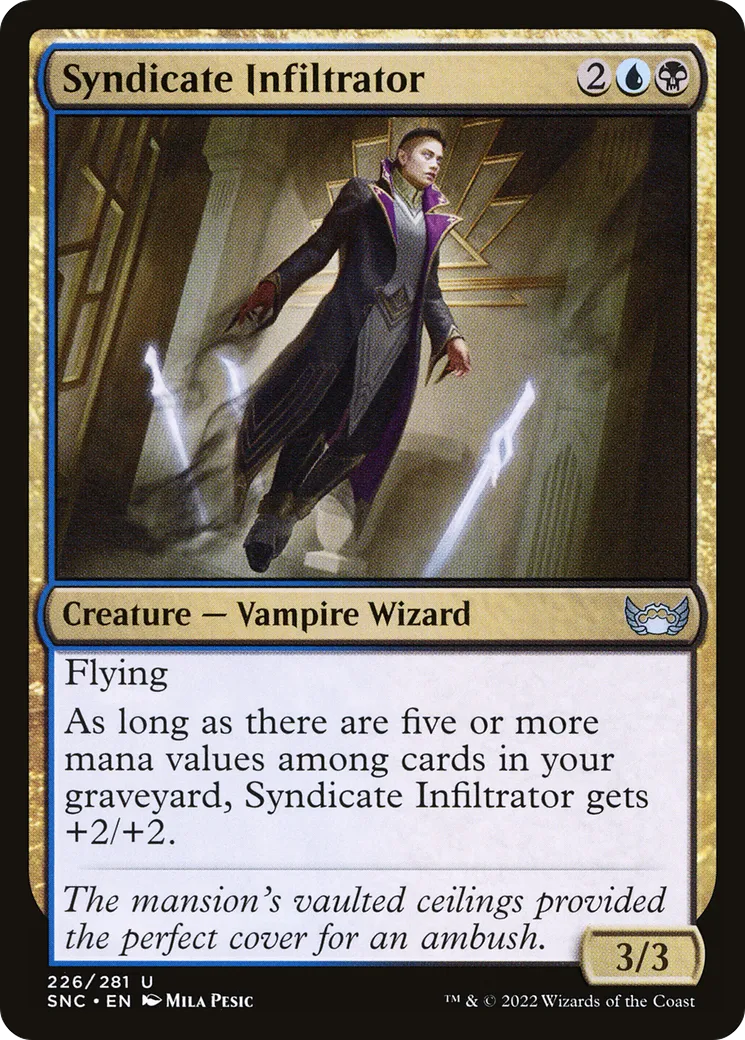 Infiltrateur de syndicat — Streets of New Capenna — Magic: The Gathering