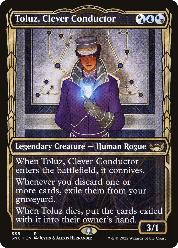 Toluz, conductrice futée — Streets of New Capenna — Magic: The Gathering