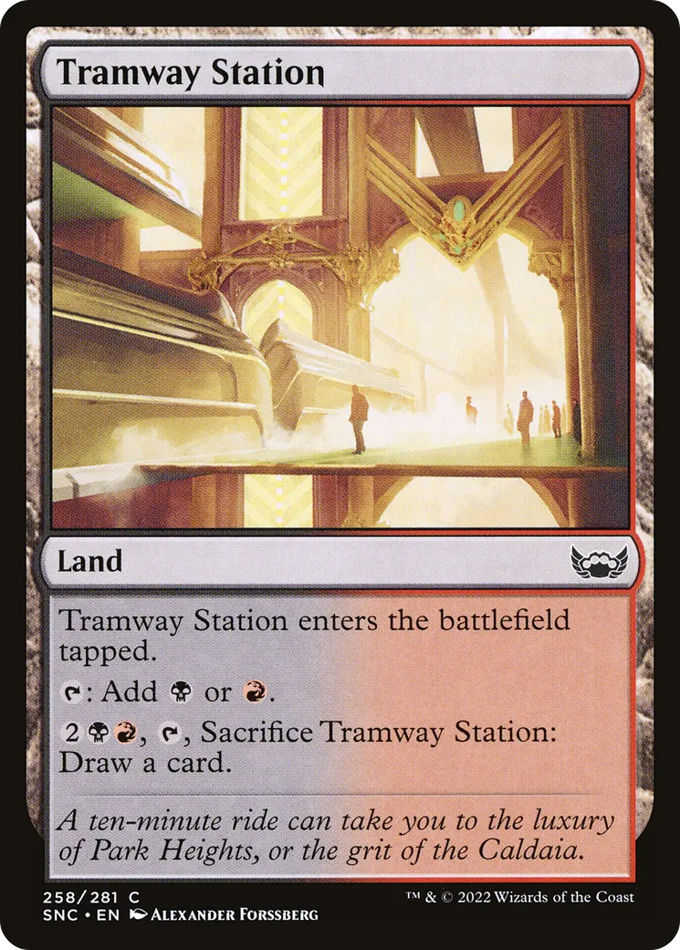 Tramway Station — Streets of New Capenna — Magic: The Gathering