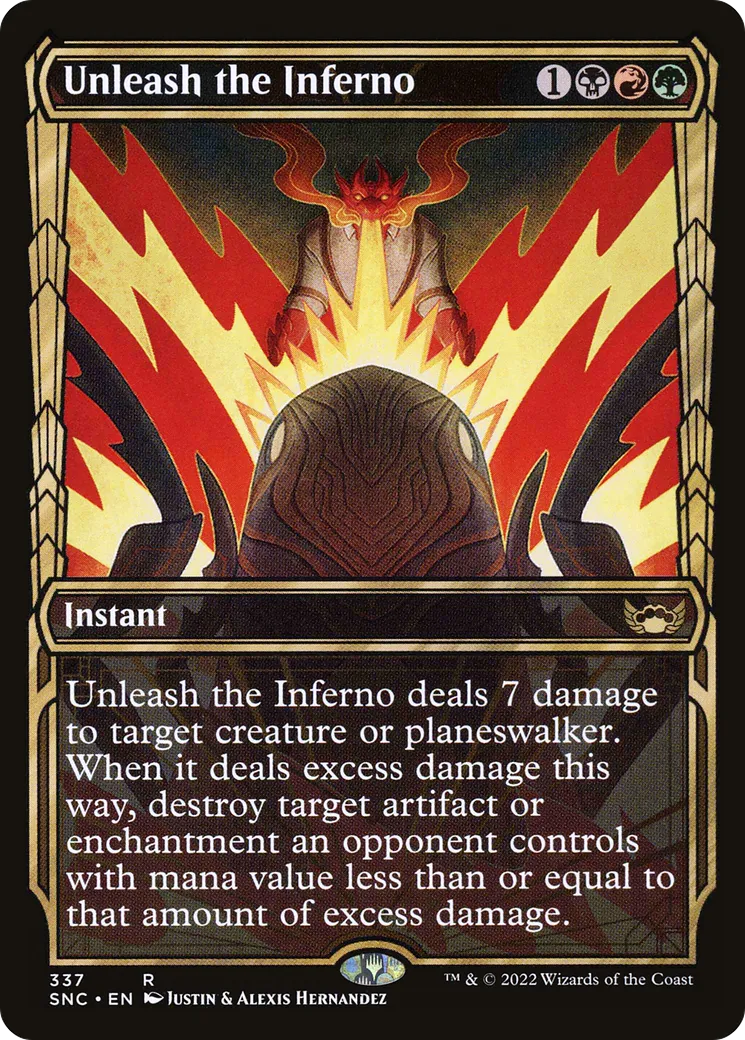 Déchaînement de l'enfer — Streets of New Capenna — Magic: The Gathering