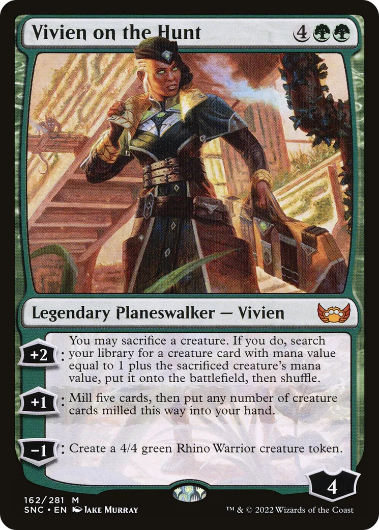 Vivien on the Hunt — Streets of New Capenna — Magic: The Gathering
