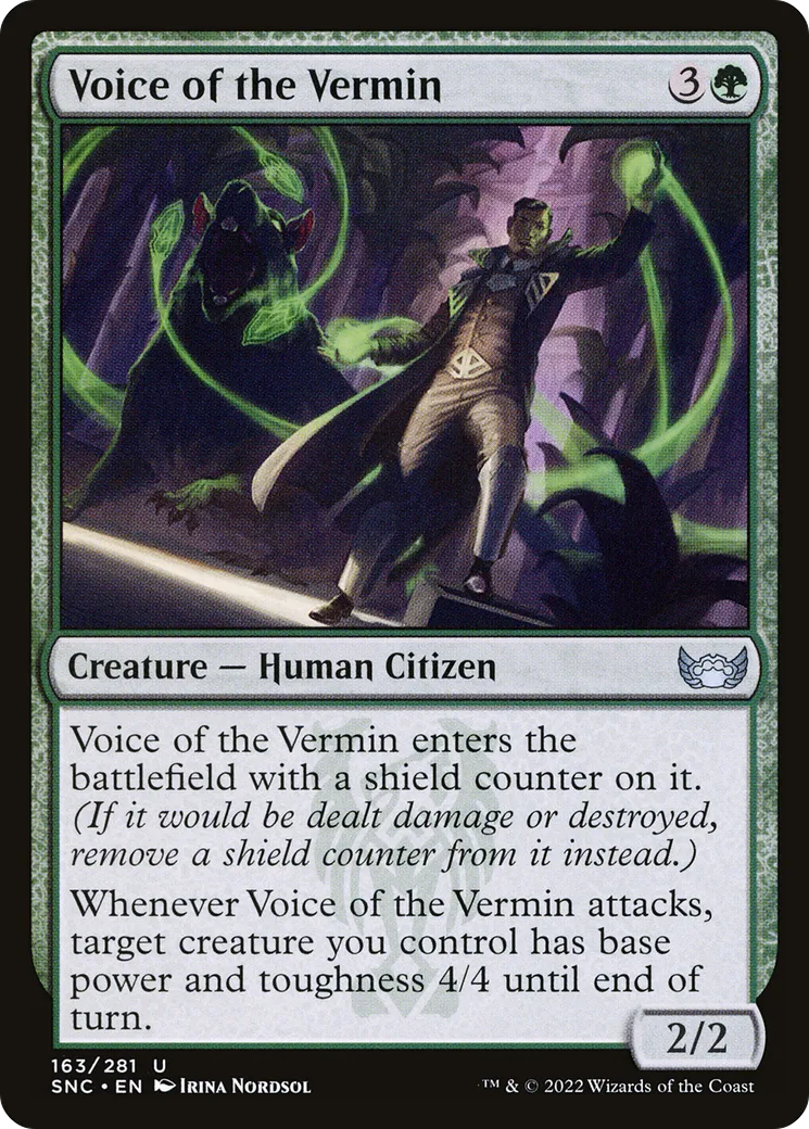 Voice of the Vermin — Streets of New Capenna — Magic: The Gathering