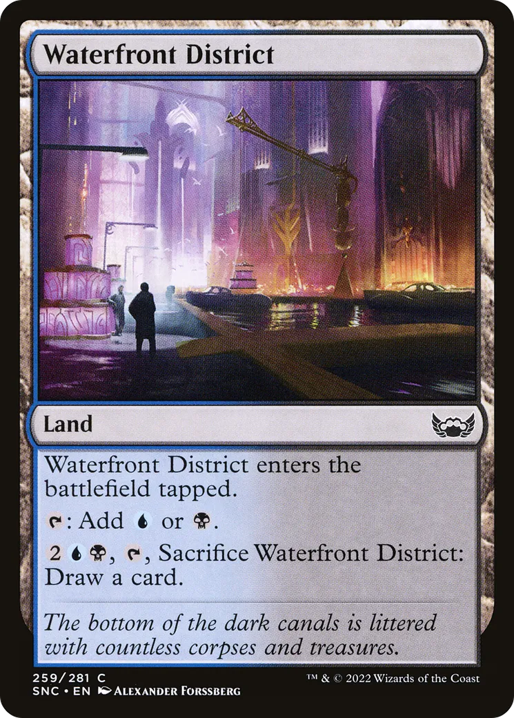 Quartier de bord de mer — Streets of New Capenna — Magic: The Gathering