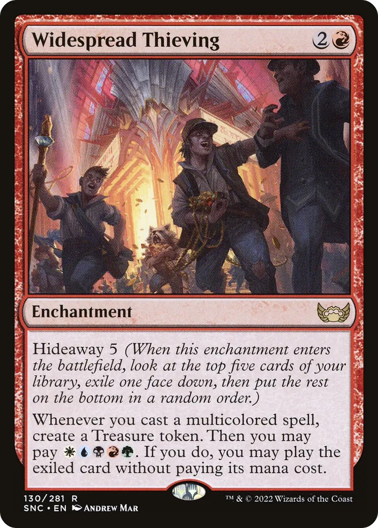 Saccage généralisé — Streets of New Capenna — Magic: The Gathering