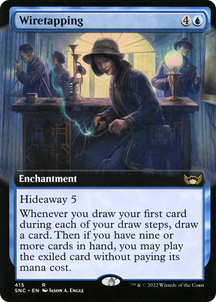 Mise sur écoute — Streets of New Capenna — Magic: The Gathering