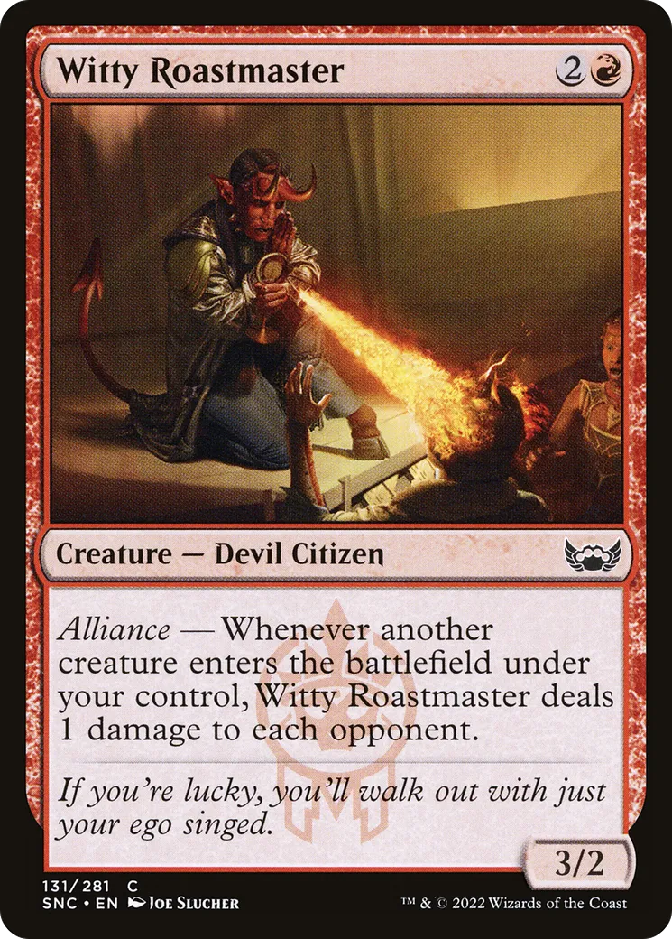 Grilleur de soirée fanfaron — Streets of New Capenna — Magic: The Gathering