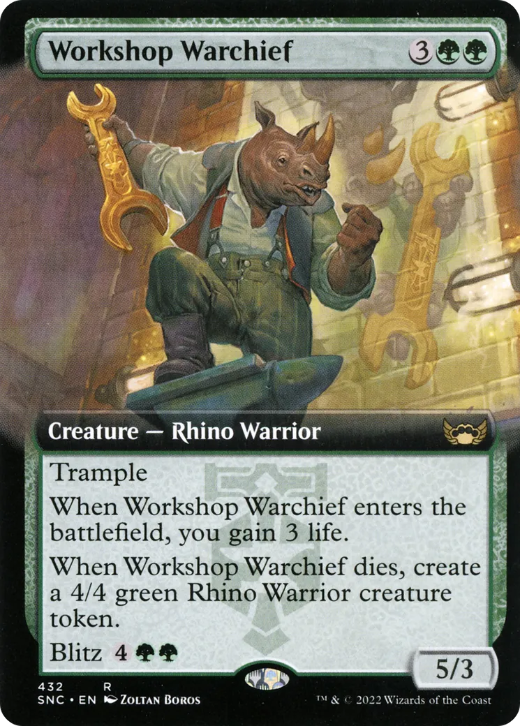 Chef de guerre d'atelier — Streets of New Capenna — Magic: The Gathering
