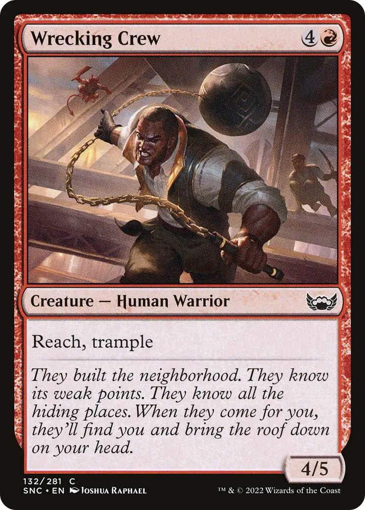 Wrecking Crew — Streets of New Capenna — Magic: The Gathering