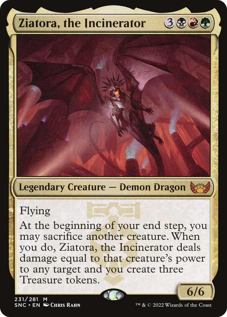 Ziatora, the Incinerator — Streets of New Capenna — Magic: The Gathering