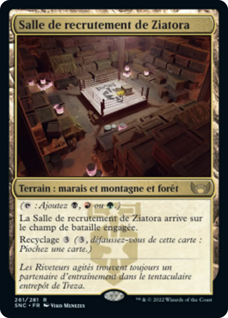 Salle de recrutement de Ziatora — Streets of New Capenna — Magic: The Gathering