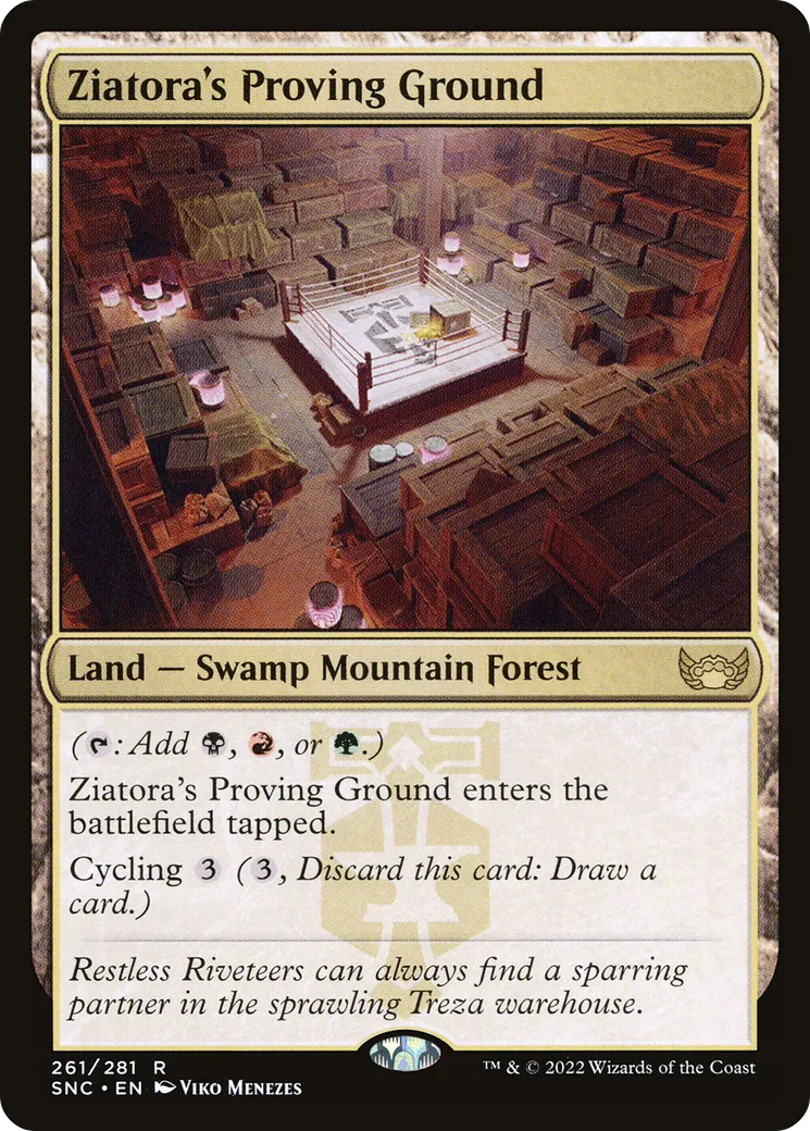 Salle de recrutement de Ziatora — Streets of New Capenna — Magic: The Gathering