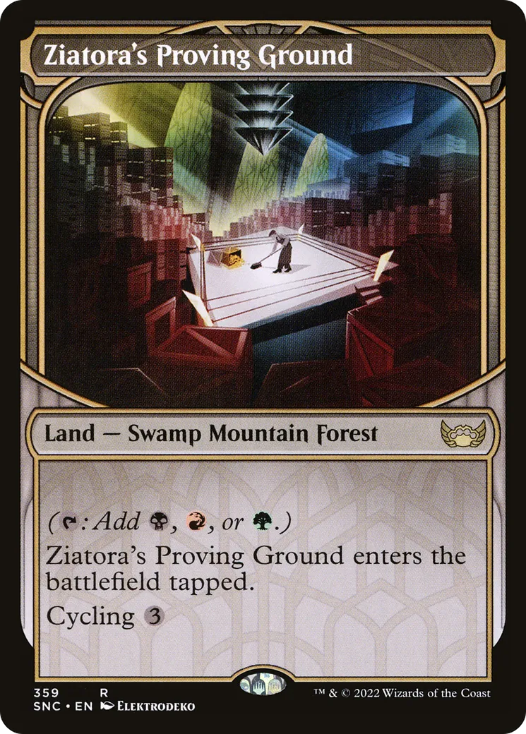 Salle de recrutement de Ziatora — Streets of New Capenna — Magic: The Gathering