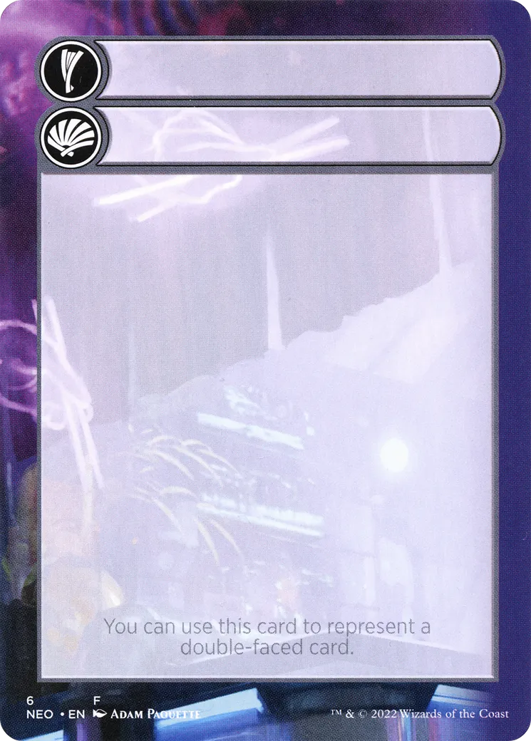 Double-Faced Substitute Card — Kamigawa: Neon Dynasty Substitute Cards — Magic: The Gathering
