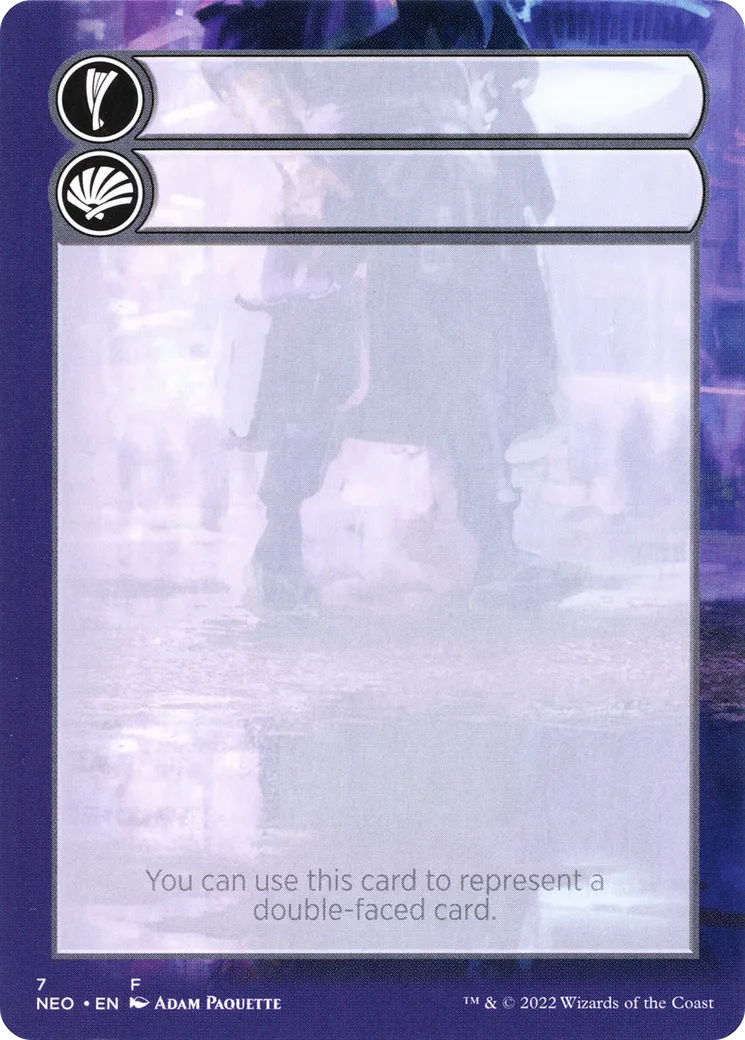 Double-Faced Substitute Card — Kamigawa: Neon Dynasty Substitute Cards — Magic: The Gathering