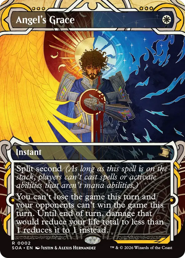 Angel's Grace from Secrets of Strixhaven Mystical Archive - Magic: The Gathering