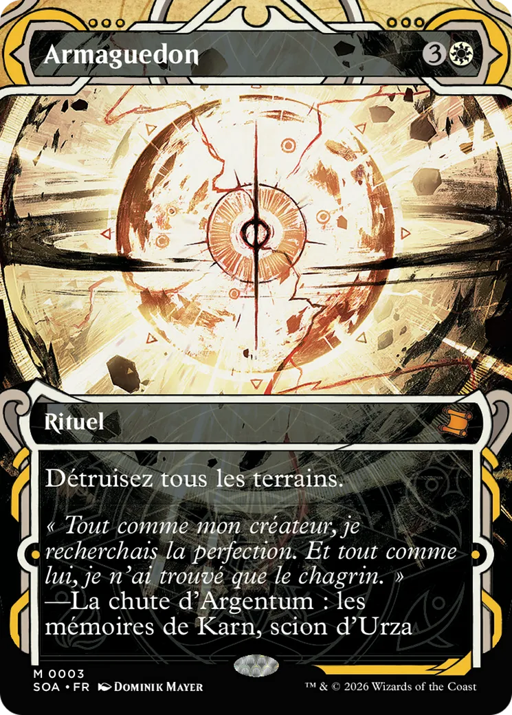 Armaguedon — Secrets of Strixhaven Mystical Archive — Magic: The Gathering