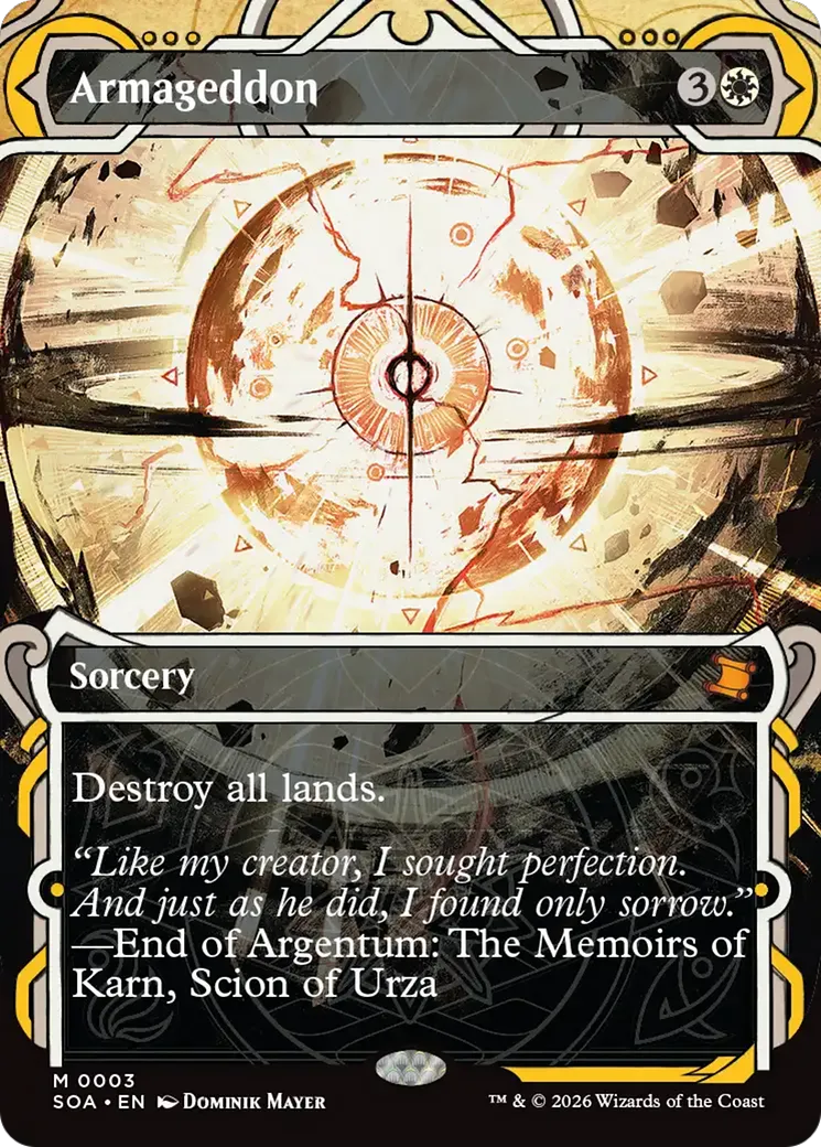Armageddon — Secrets of Strixhaven Mystical Archive — Magic: The Gathering