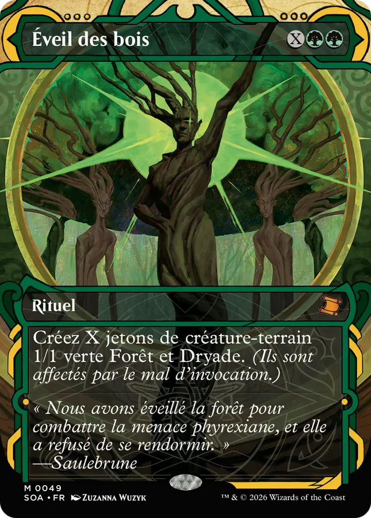 Éveil des bois — Secrets of Strixhaven Mystical Archive — Magic: The Gathering