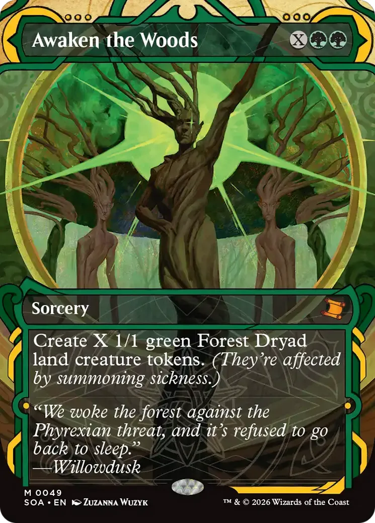 Awaken the Woods — Secrets of Strixhaven Mystical Archive — Magic: The Gathering