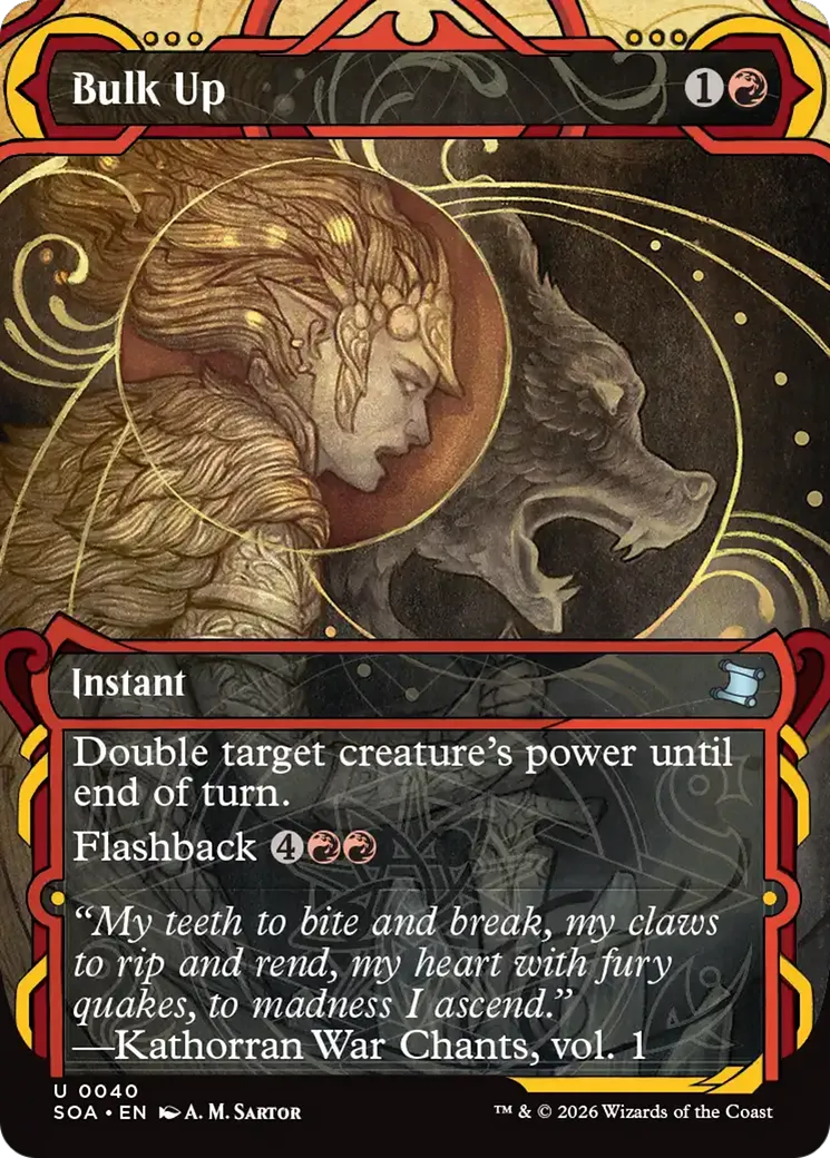 Musculation — Secrets of Strixhaven Mystical Archive — Magic: The Gathering