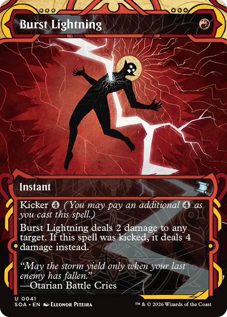 Éclair explosif — Secrets of Strixhaven Mystical Archive — Magic: The Gathering