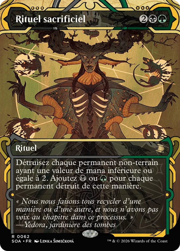 Rituel sacrificiel — Secrets of Strixhaven Mystical Archive — Magic: The Gathering