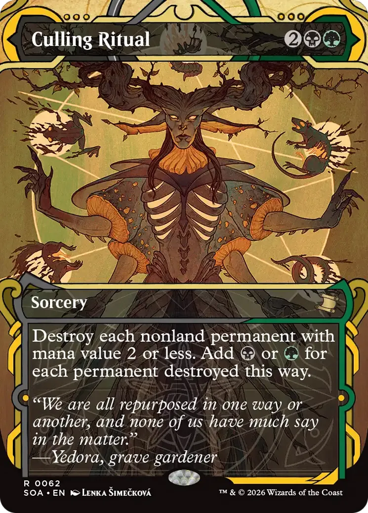 Culling Ritual — Secrets of Strixhaven Mystical Archive — Magic: The Gathering