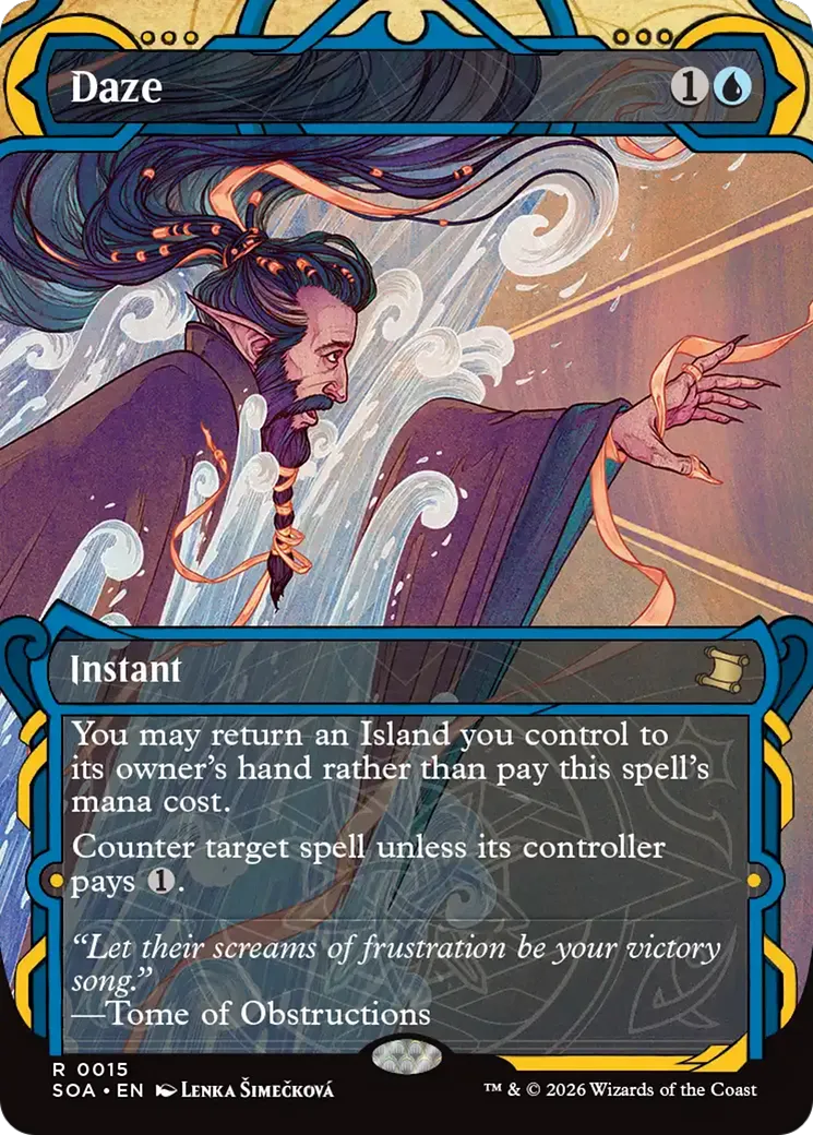 Daze — Secrets of Strixhaven Mystical Archive — Magic: The Gathering