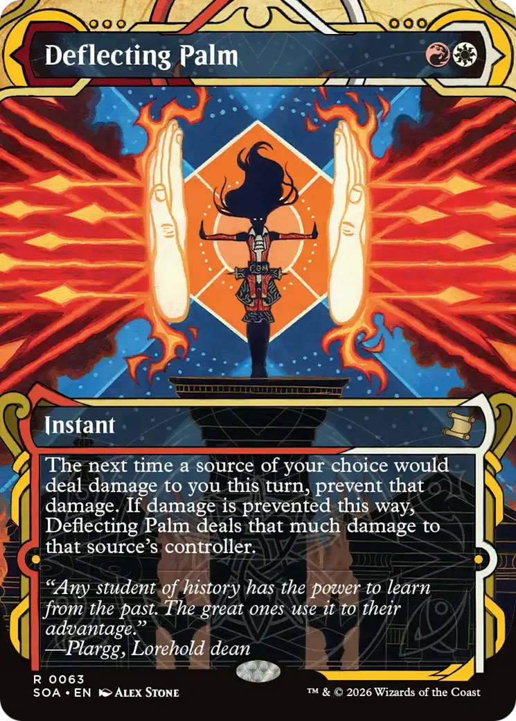 Deflecting Palm — Secrets of Strixhaven Mystical Archive — Magic: The Gathering