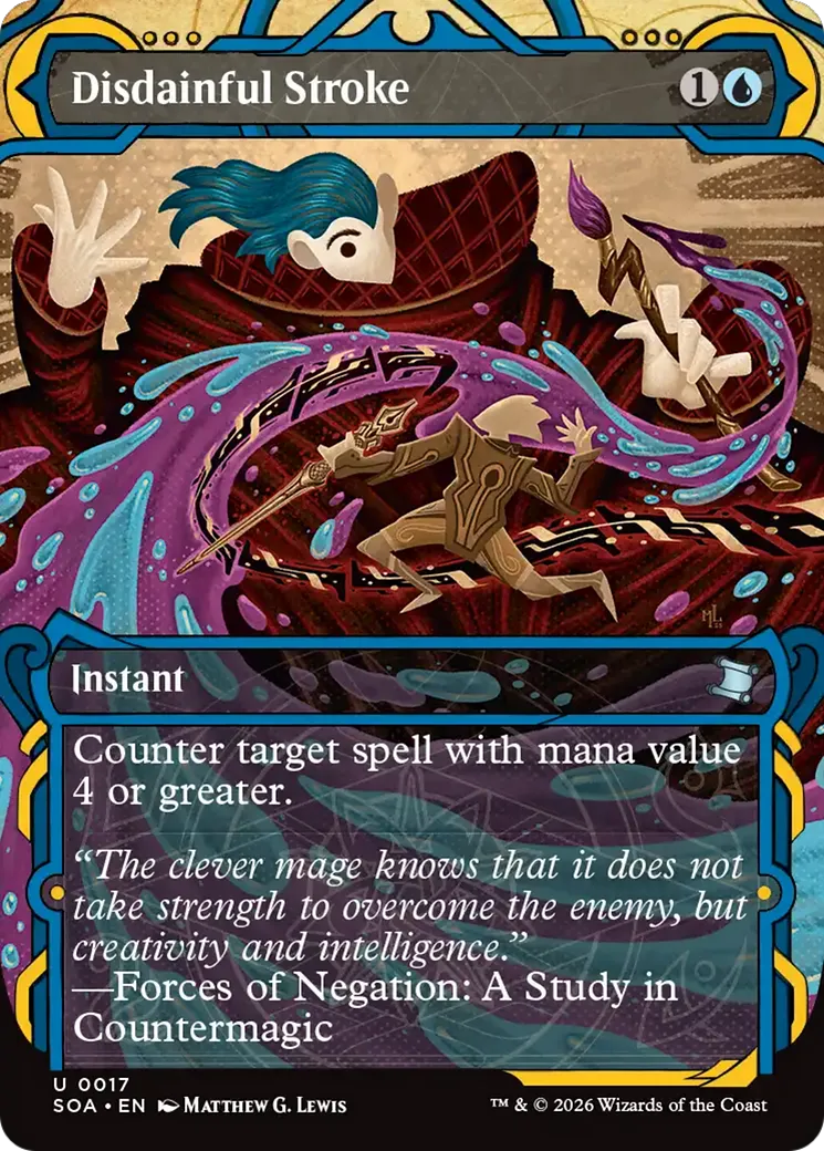 Botte dédaigneuse — Secrets of Strixhaven Mystical Archive — Magic: The Gathering