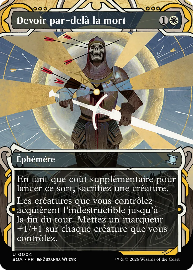 Devoir par-delà la mort from Secrets of Strixhaven Mystical Archive - Magic: The Gathering