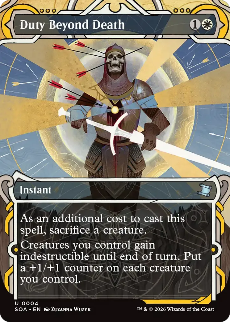 Duty Beyond Death from Secrets of Strixhaven Mystical Archive - Magic: The Gathering